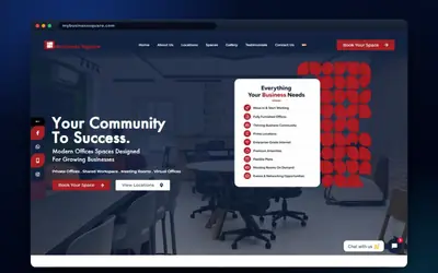 بيزنس سكوير – موقع من تصميم وتطوير إسلام عبد الله
