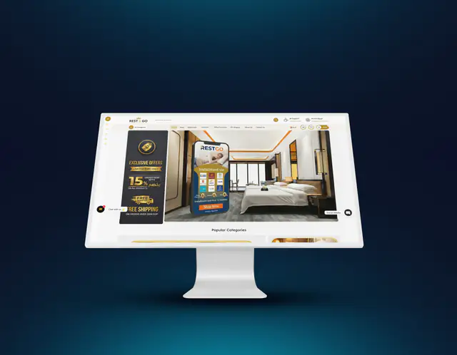 RestGo website by Eslam Abdullah