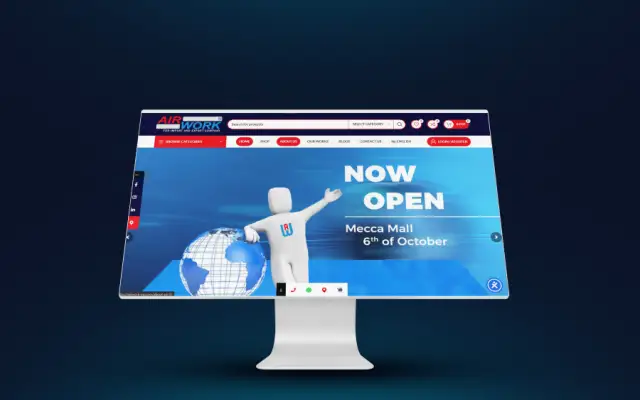 Airwork Egypt – website by Eslam Abdullah