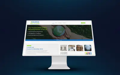 Colwick Recycling – website designed and developed by Eslam Abdullah