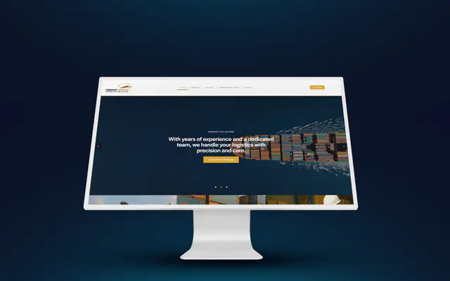 Freight World – website by Eslam Abdullah