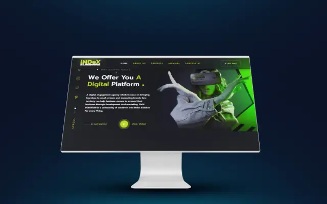 Index4Marketing – website by Eslam Abdullah