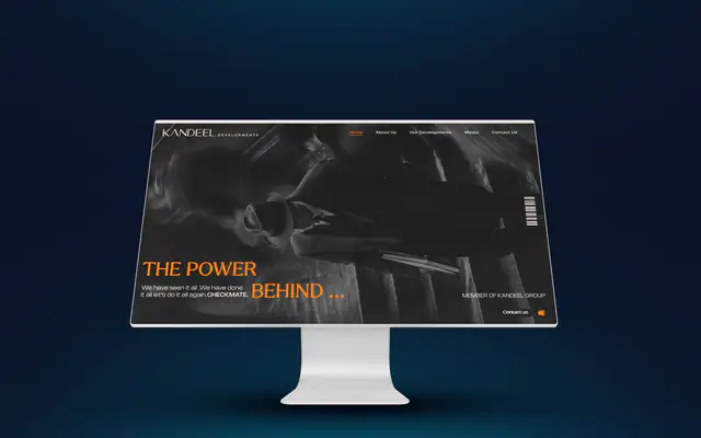 Kandeel Developments – website by Eslam Abdullah