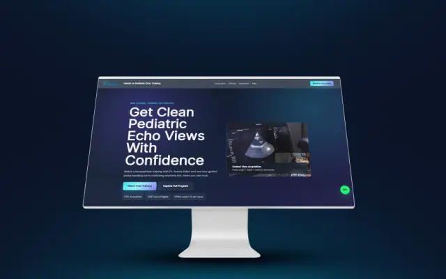 MedPlus Echo Pediatric – website by Eslam Abdullah