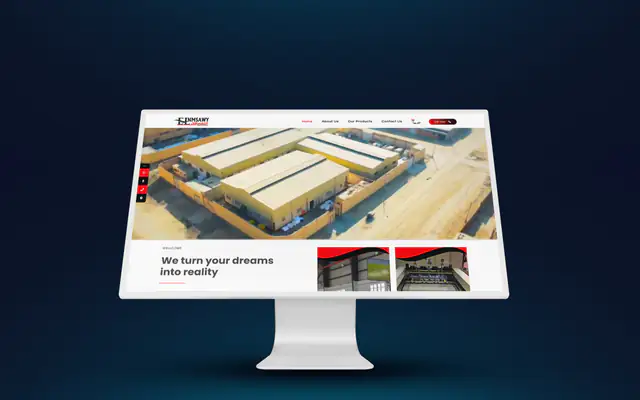El-Nemsawy Group – website by Eslam Abdullah