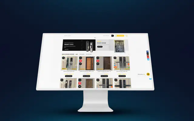New Design Doors – website by Eslam Abdullah