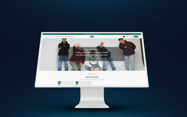Reef Egypta – website by Eslam Abdullah