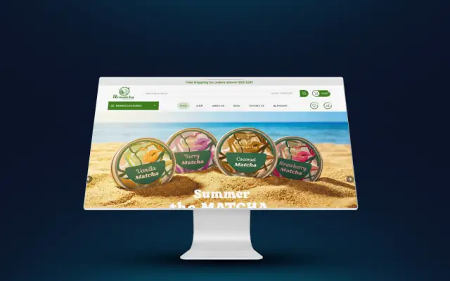 Rematcha – website by Eslam Abdullah