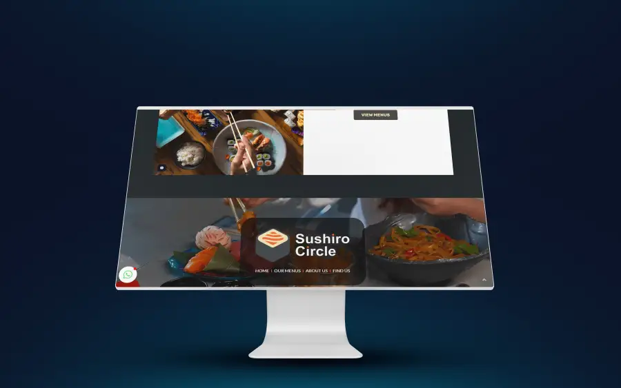 Sushiro Foods – website designed and developed by Eslam Abdullah