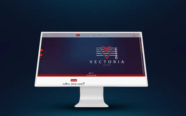 Vectoria Blinds – website by Eslam Abdullah